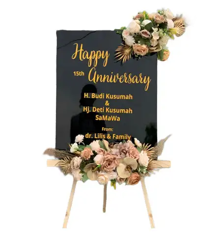 Papan Bunga Akrilik Gandri